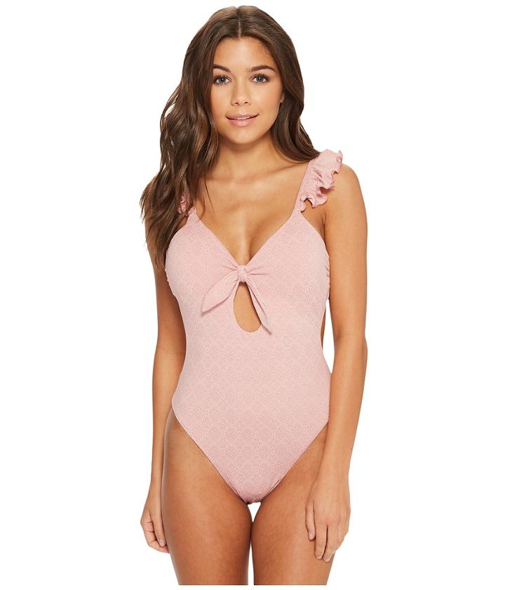 Lucky Brand - All The Frills Keyhole One-piece