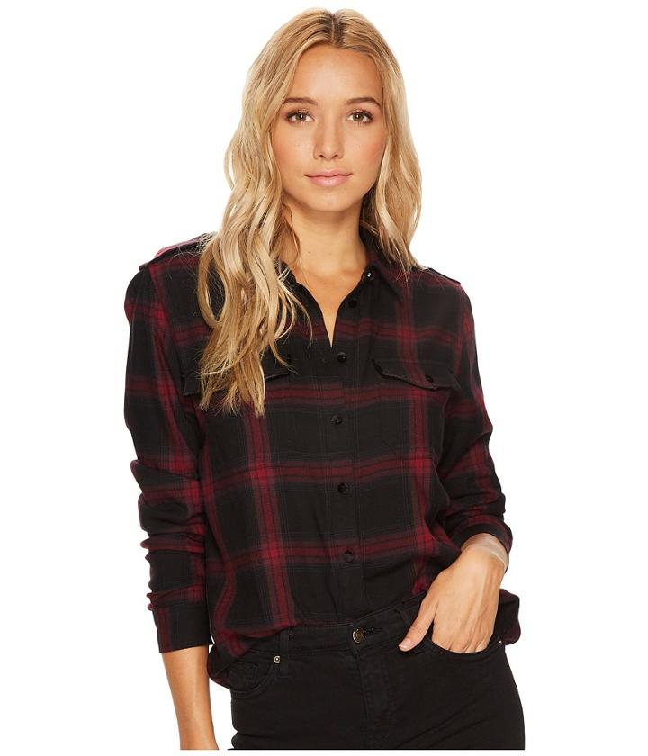 Paige - Adilene Shirt With Velvet Piping