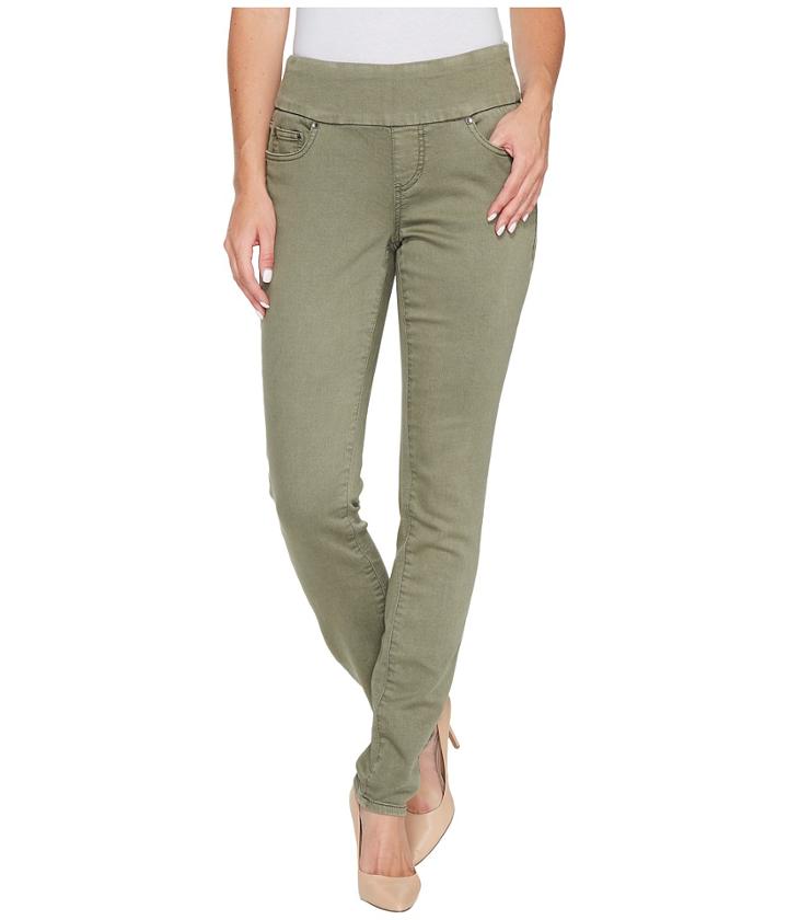 Jag Jeans - Nora Pull-on Skinny In Color Knit Denim In Silver Pine