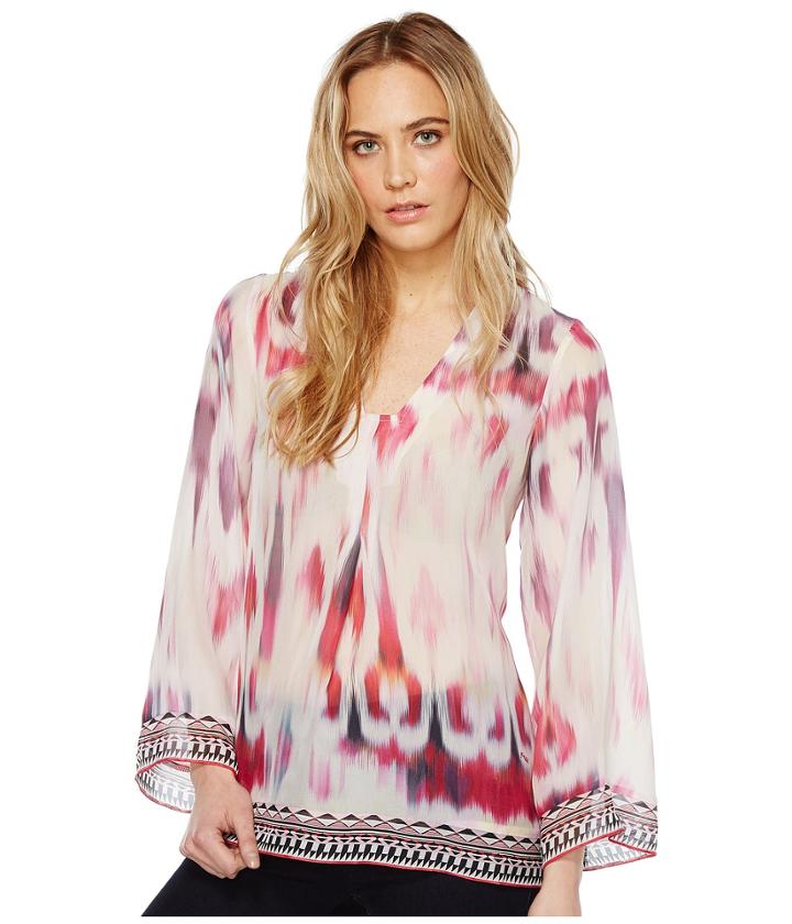 Hale Bob - Sun Streaked Heavy Silk Chiffon Top