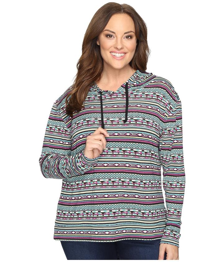Roper - Plus Size 0528 Printed Brushed Twill Jersey