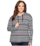 Roper - Plus Size 0528 Printed Brushed Twill Jersey