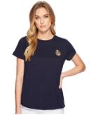 Lauren Ralph Lauren - Bullion-patch Cotton T-shirt