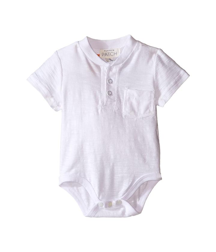Pumpkin Patch Kids - Henley Knit Bodysuit