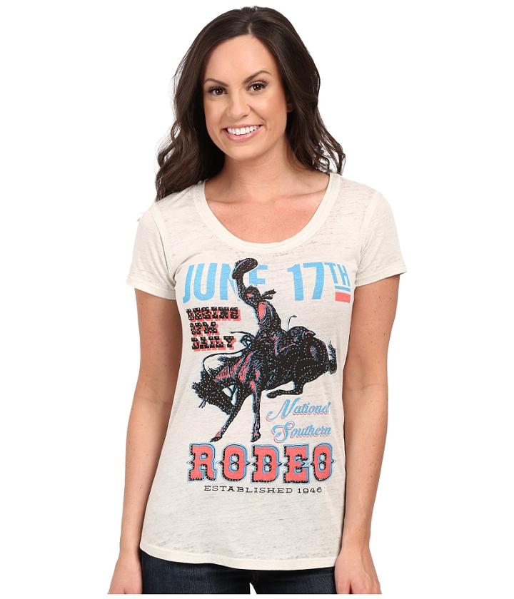 Rock And Roll Cowgirl - Short Sleeve T-shirt 49t7233