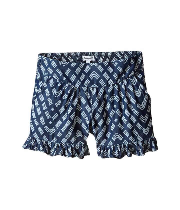 Splendid Littles - Printed Denim Shorts