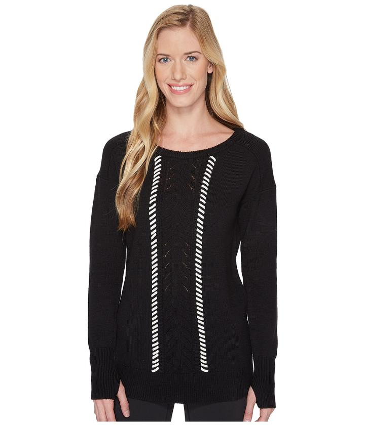 Blanc Noir - Pointelle Sweater