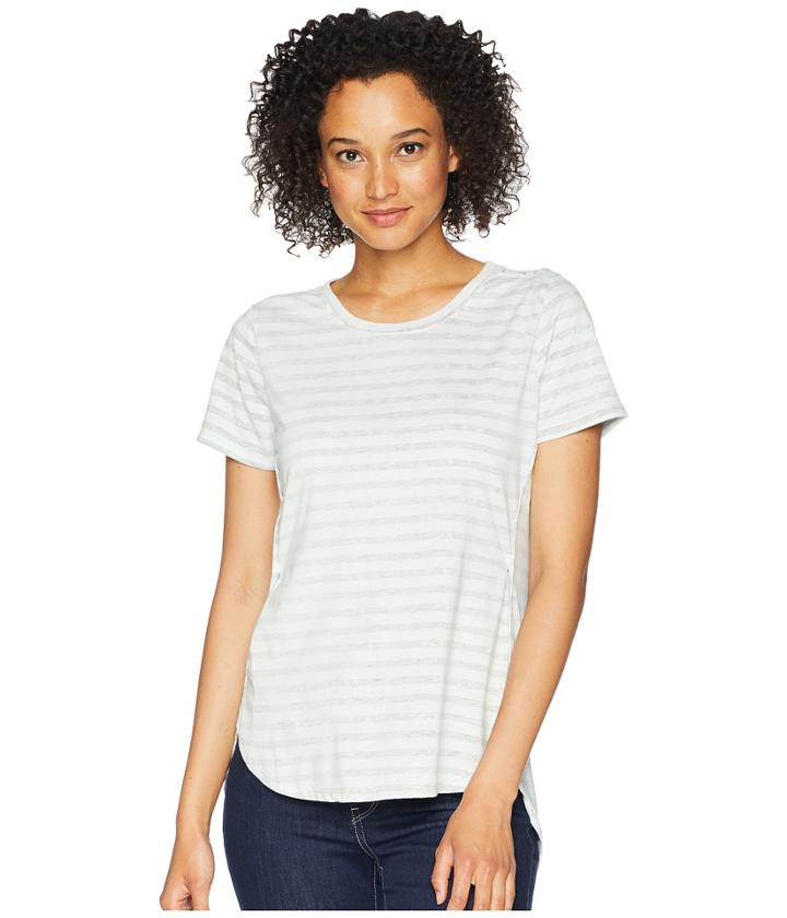 Cruel - Lace Back Insert Hi-low Tee