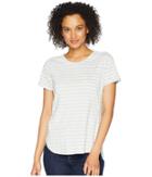 Cruel - Lace Back Insert Hi-low Tee