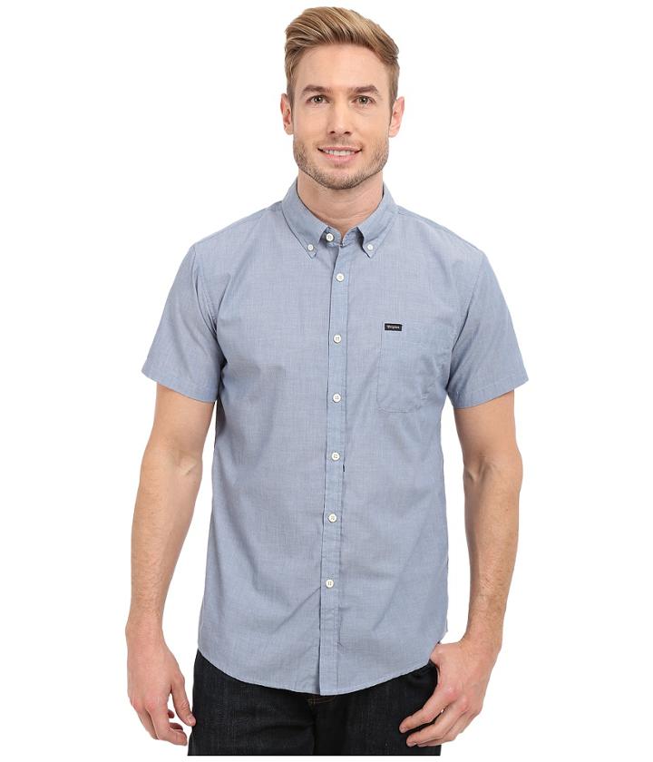 Brixton - Central Short Sleeve Woven Chambray