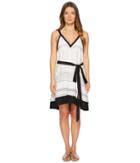 Proenza Schouler - Striped Thin Belted Cover-up Sundress