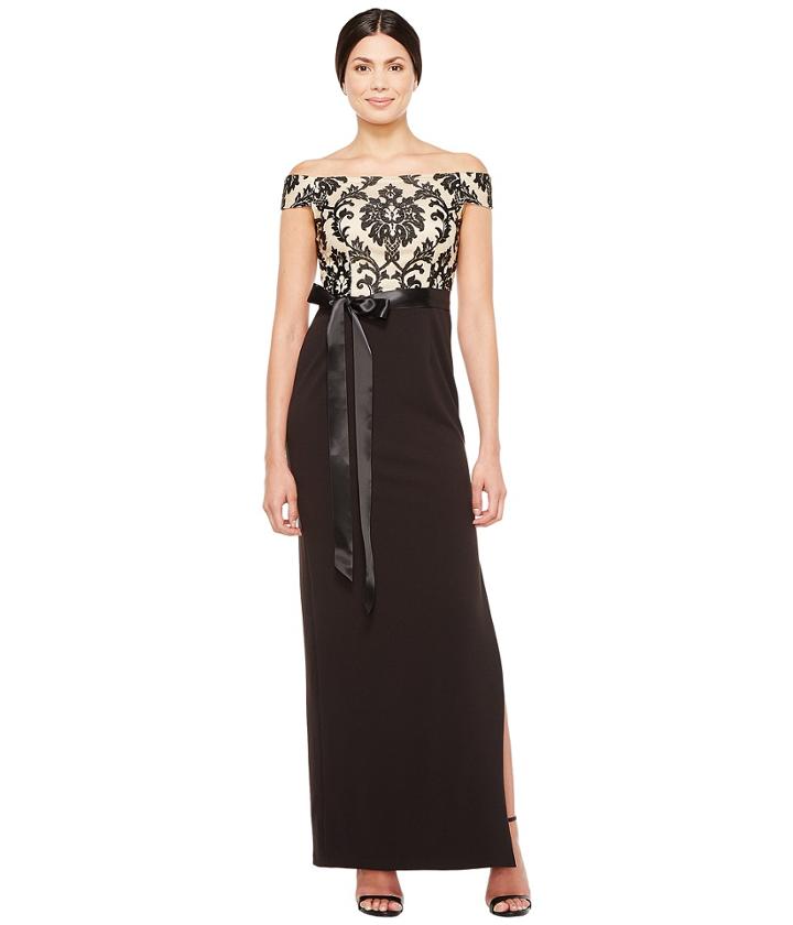 Adrianna Papell - Emblem Column Gown