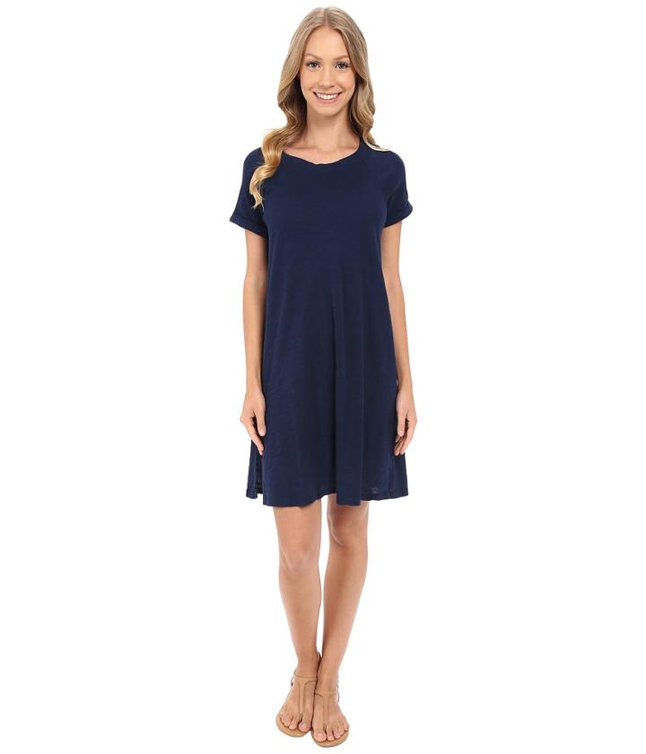 Allen Allen - Short Sleeve Sweatshirt Dress