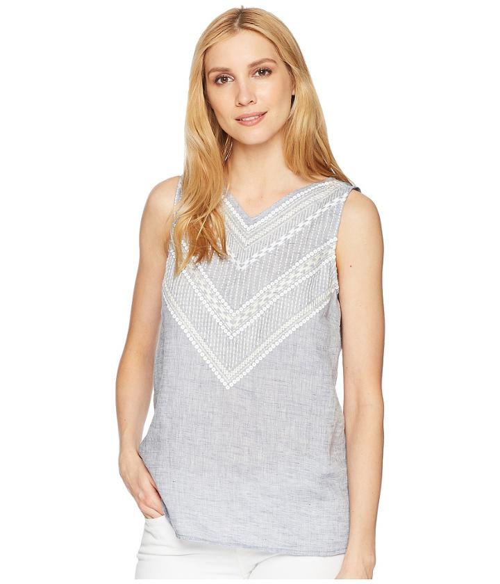 Nic+zoe - Sandy Sequins Tank Top