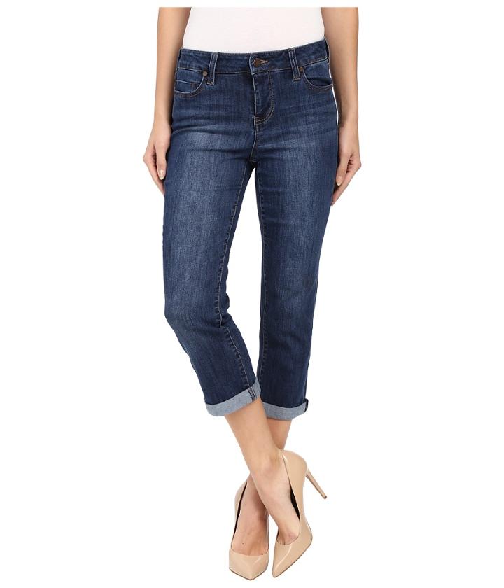 Liverpool - Michelle Capris In Montauk Mid Blue
