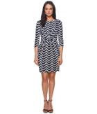 Adrianna Papell - Beading Beauty Pleated Waist Sheath