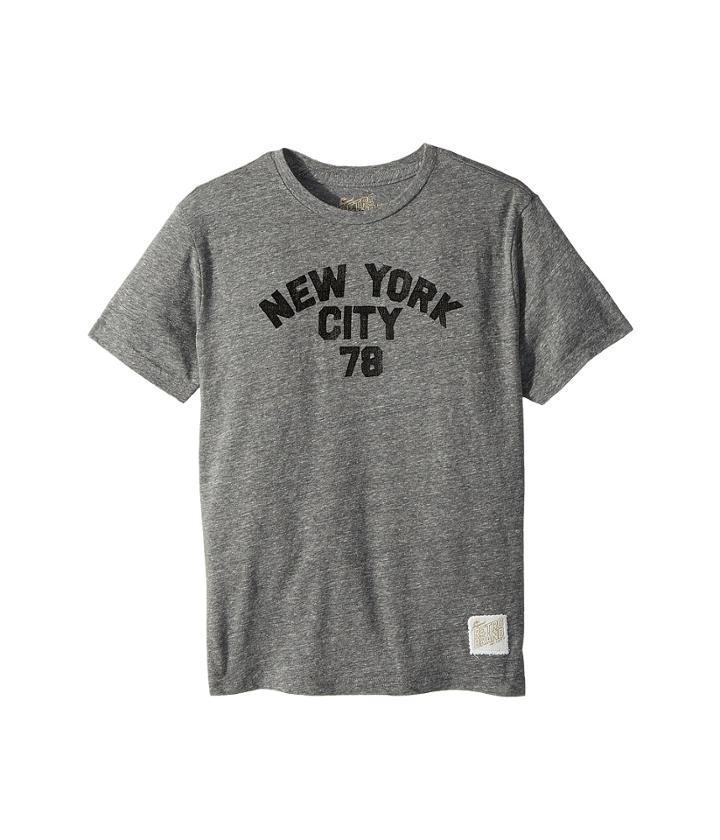 The Original Retro Brand Kids - New York 78 Short Sleeve Tri-blend Tee