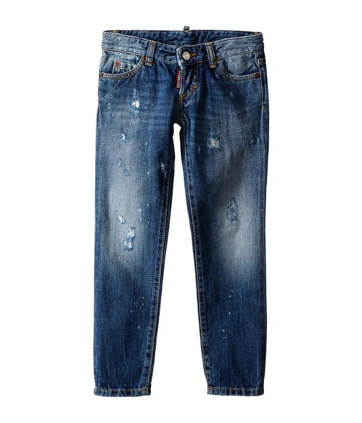 Dsquared2 Kids - Pat Jeans W/ Bleached Spots