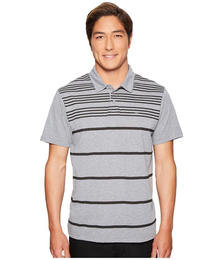 Rvca - Sure Thing Stripe Polo Ii