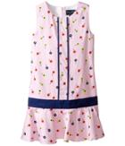 Oscar De La Renta Childrenswear - Mini Daisy Toss Cotton Drop Waist Dress