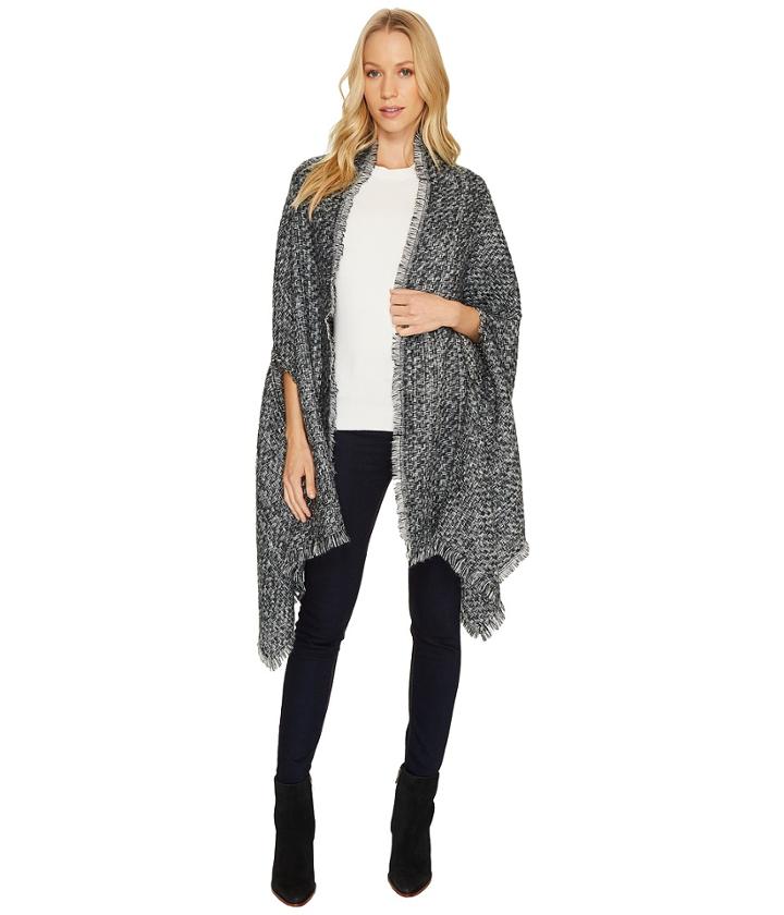 Hat Attack - Basket Weave Poncho