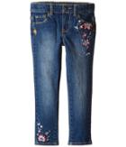 Lucky Brand Kids - Zoe Jeans With Embroidery In Blue Wash