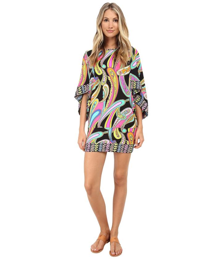 Trina Turk - Garden Paisley Tunic Cover-up