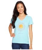 Life Is Good - Radiate Love Crusher Vee