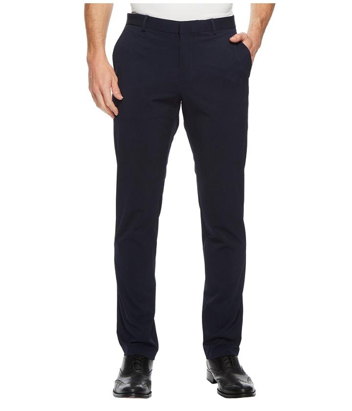 Perry Ellis - Slim Fit Seersucker Textured Suit Pant