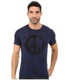 John Varvatos Star U.s.a. - Peace Spencer Wash Graphic Tee K2613s1b