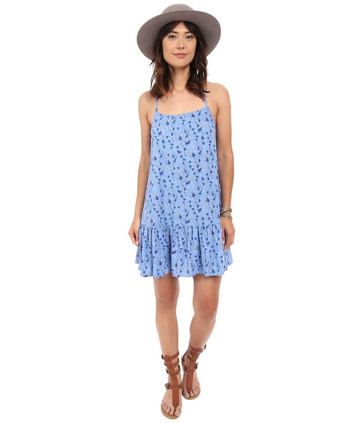 Jack By Bb Dakota - Veera Printed Rayon Challi Dropped Waist Dress