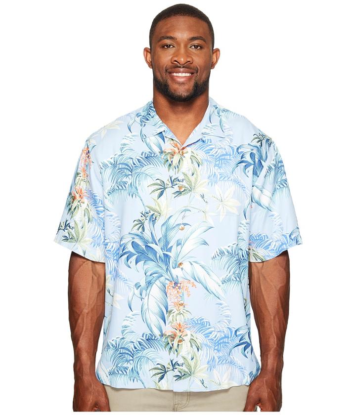 Tommy Bahama Big &amp; Tall - Big Tall Tropical Falls Camp Shirt