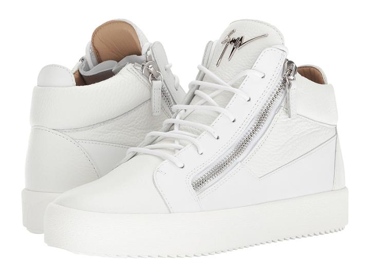 Giuseppe Zanotti - May London Tone-on-tone Mid Top Sneaker