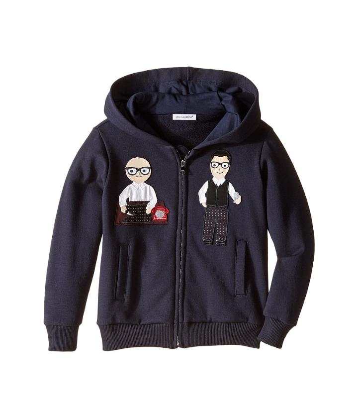 Dolce &amp; Gabbana Kids - Patch Designers Hoodie