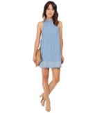 Brigitte Bailey - Kinley Embroidered Denim Dress