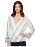 Dylan By True Grit - French Market Wrap Blouse
