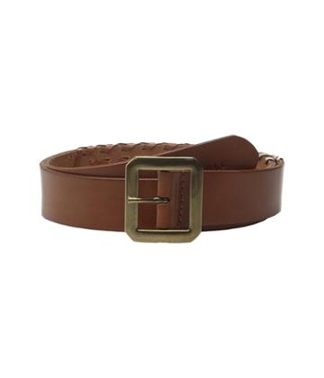 Lauren By Ralph Lauren - Whipstitch Leather 1 1/2 Belt
