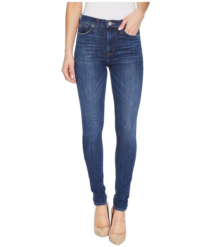 Hudson - Barbara High Waist Super Skinny Ankle Five-pocket Jeans In Dream On