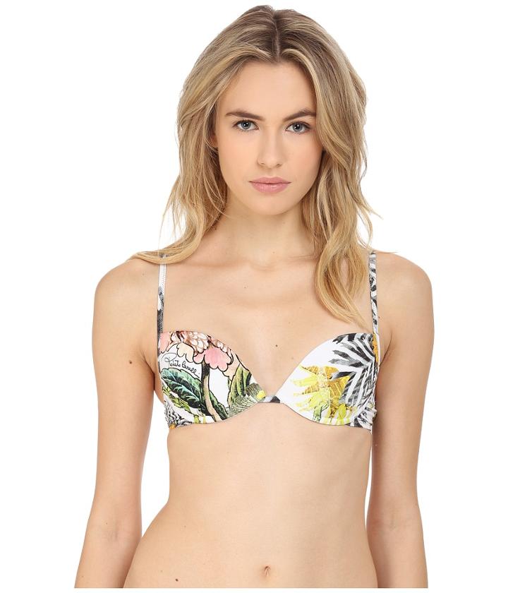 Roberto Cavalli - Zebra Flower Push-up Top