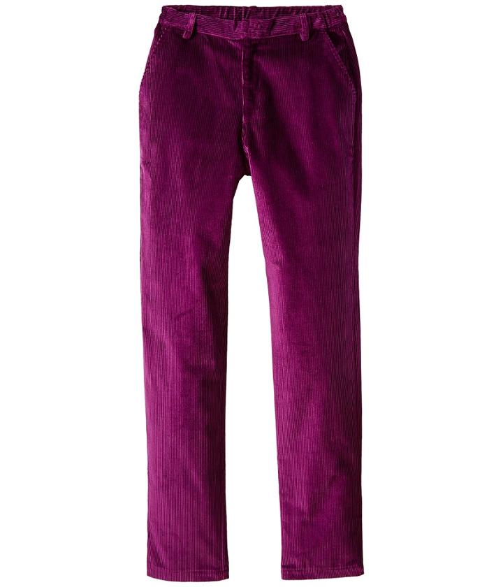 Oscar De La Renta Childrenswear - Corduroy Classic Slim Pants