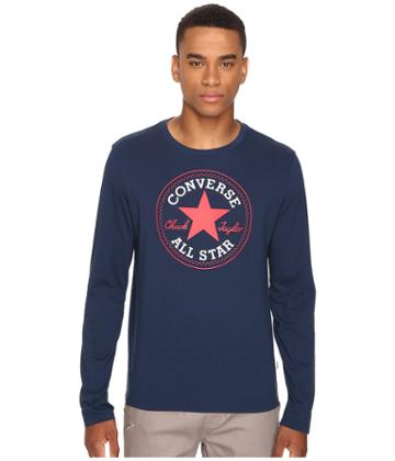 Converse - Core Long Sleeve Core Patch Tee