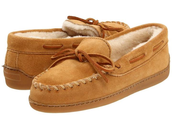 Minnetonka Pile Lined Hardsole