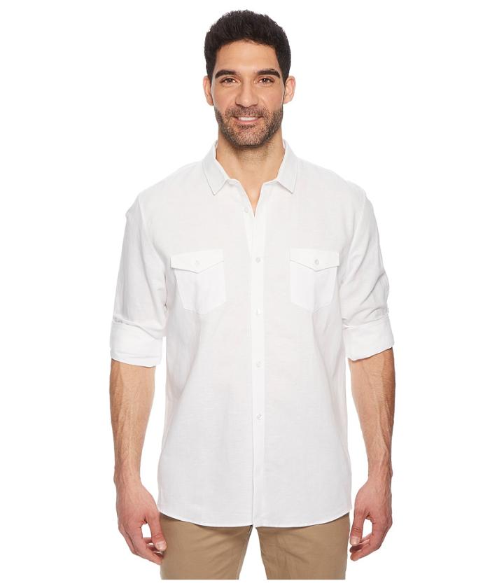 Calvin Klein - Roll-tab Woven Shirt