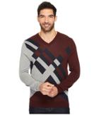 Perry Ellis - Modern V-neck Sweater