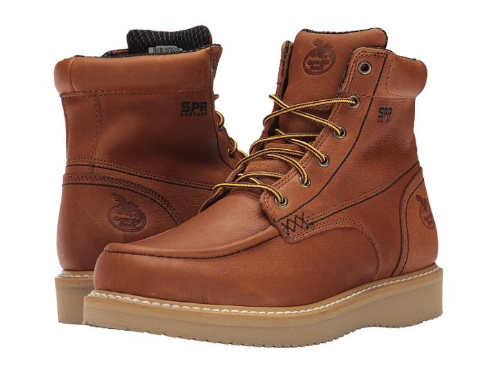 Georgia Boot - 6 Moc Toe Wedge