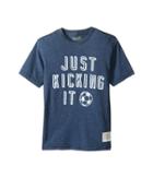 The Original Retro Brand Kids - Just Kicking It Short Sleeve Heathered Soccer Tee