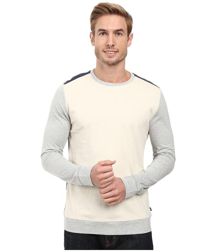 Nautica - Long Sleeve Colorblocked Crew