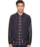The Kooples - Leather Sleeves Jacket