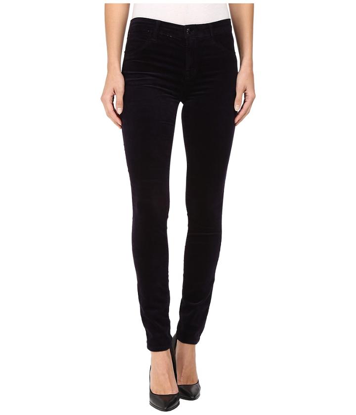 J Brand - Mid-rise Super Skinny In Twilight Purple