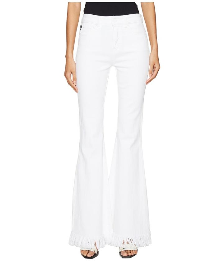 Love Moschino - Denim Fringe Flare Jeans
